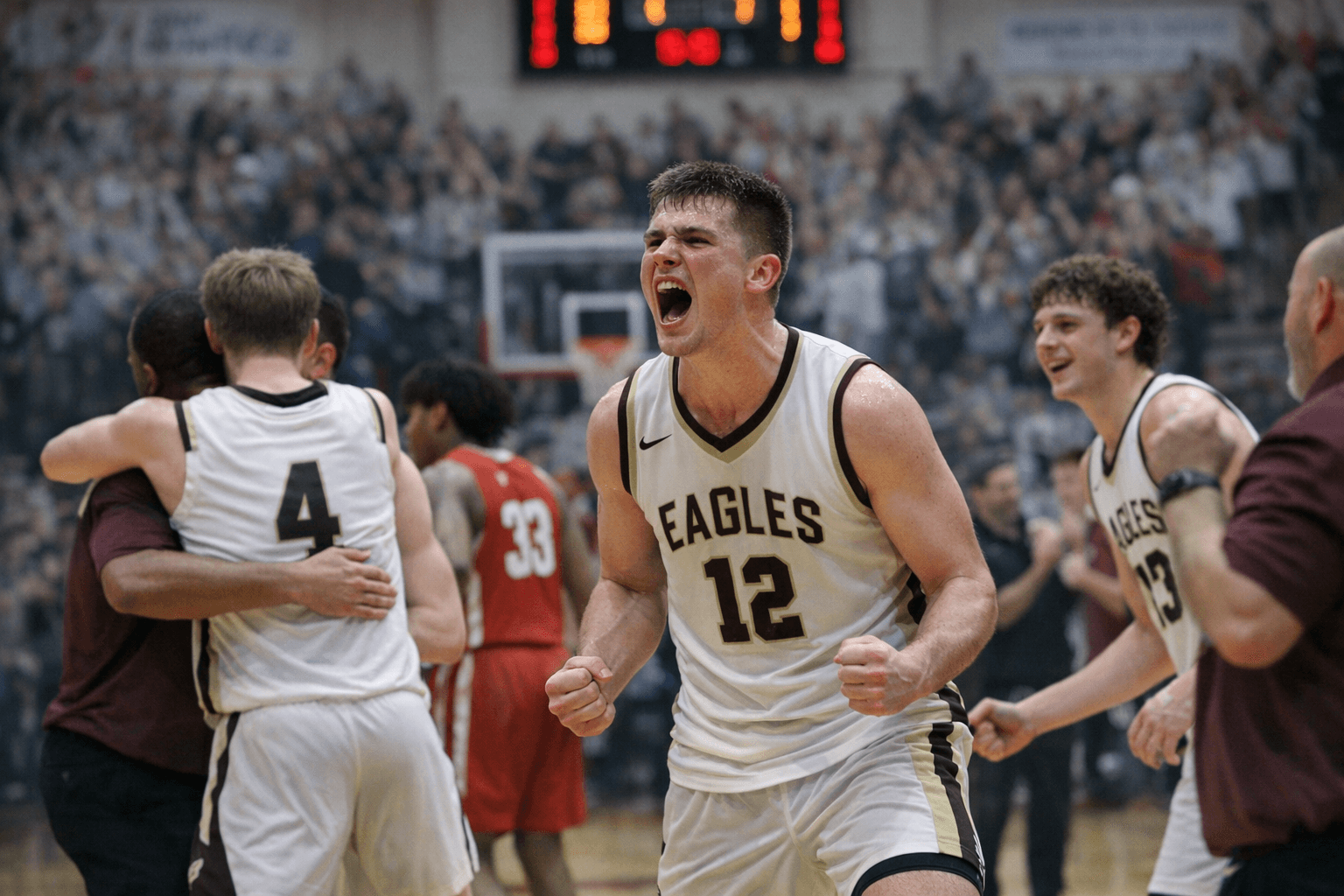 Columbia City Eagles Rout East Chicago Central 66-37, Reach 3A Semistate Final