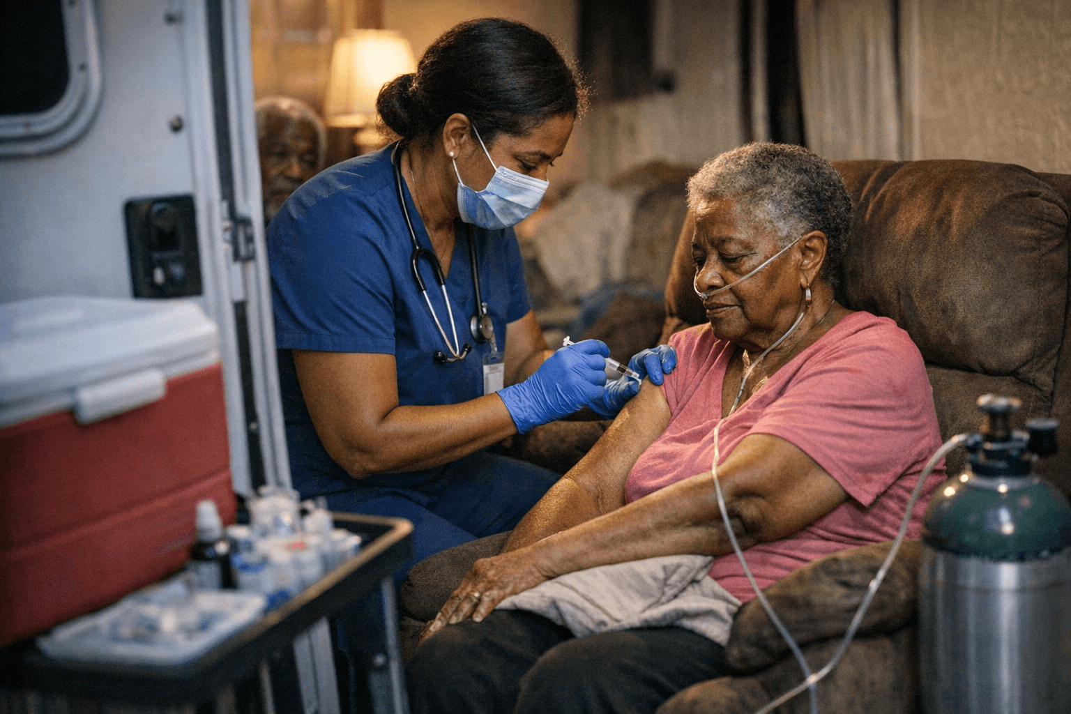 Prince George's County Offers Free Immunizations, Mobile Vaccines for Homebound Residents