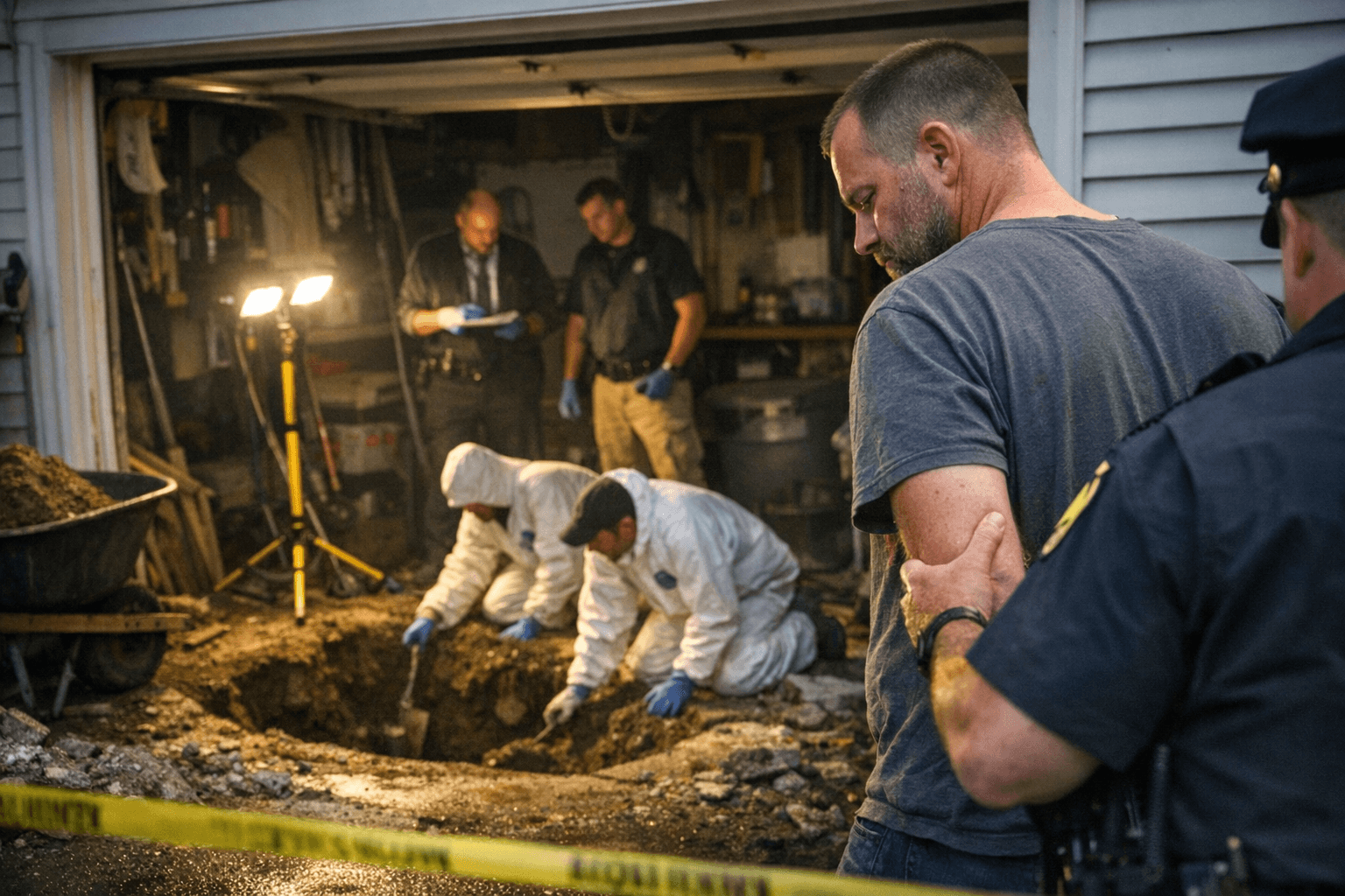 Tyngsborough Man Charged After Human Remains Found Buried Under Garage Floor