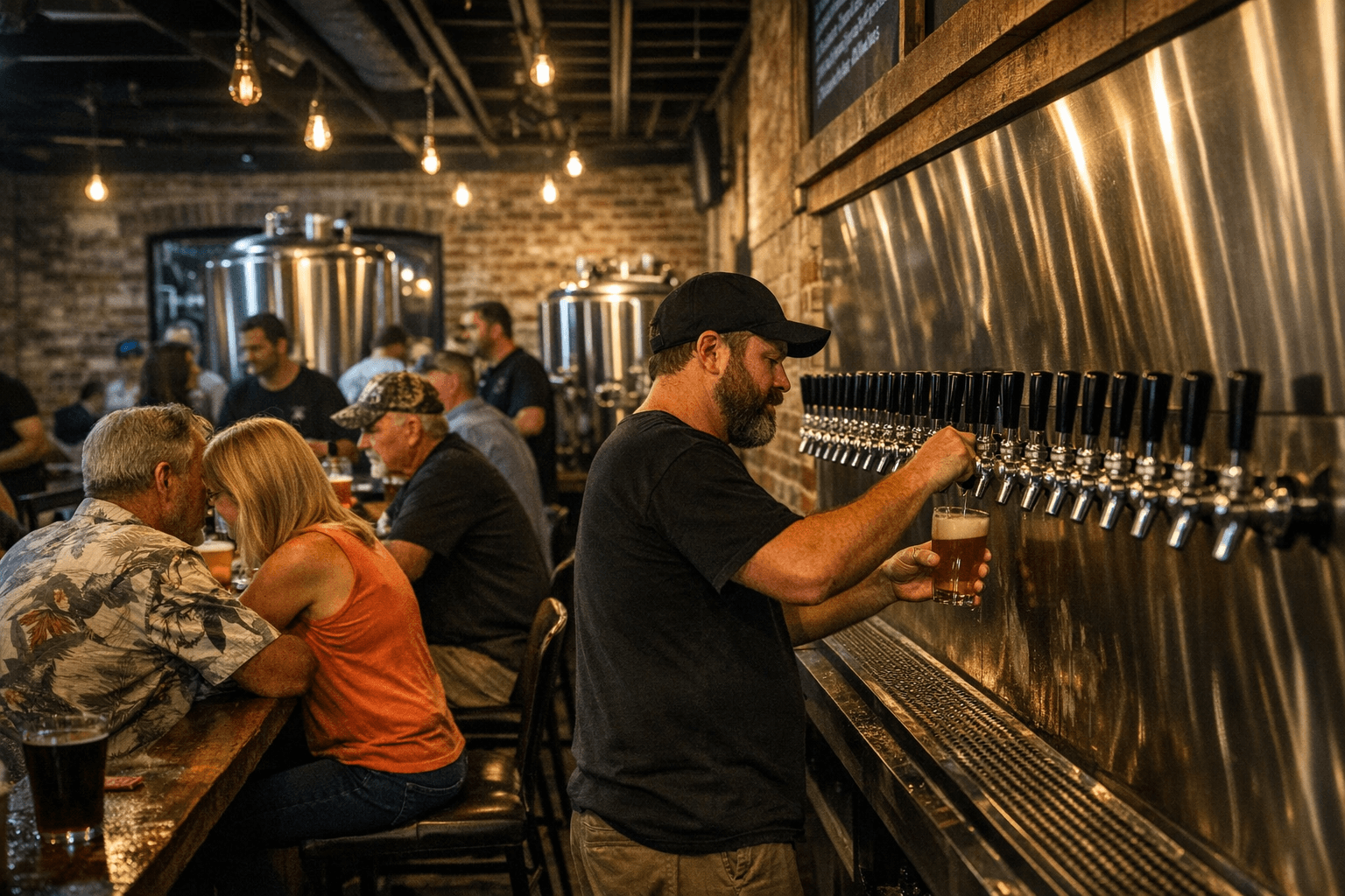 Anarchy Ale Works Brings 22-Tap Craft Brewery to Renovated Alva Building