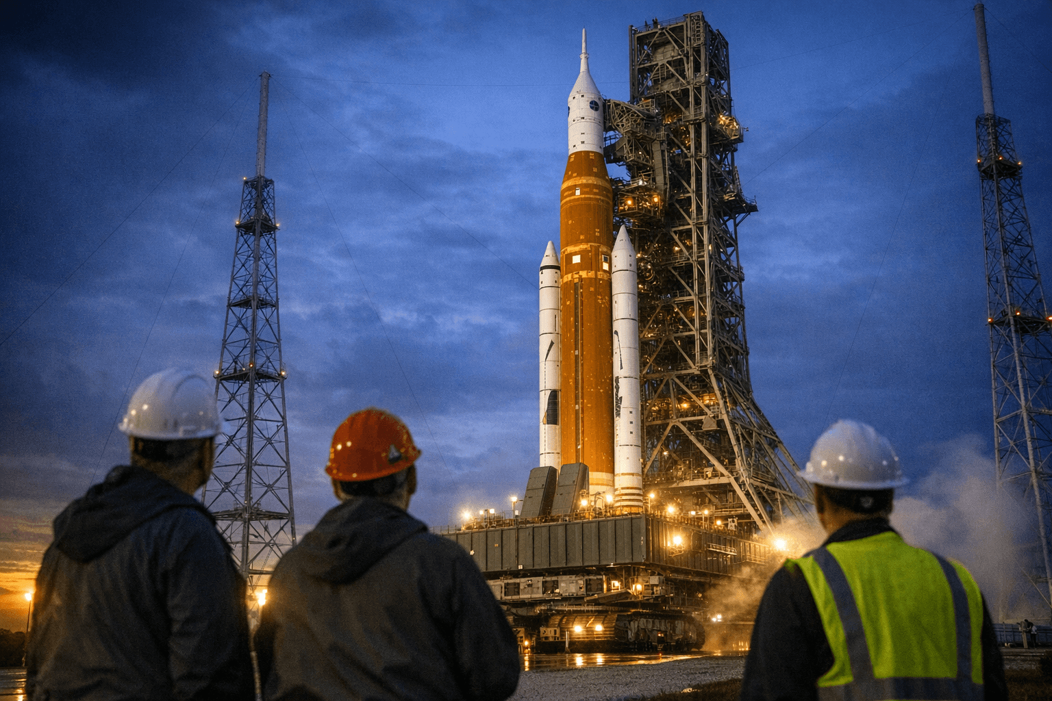 NASA's Artemis II rocket returns to launch pad after helium repair
