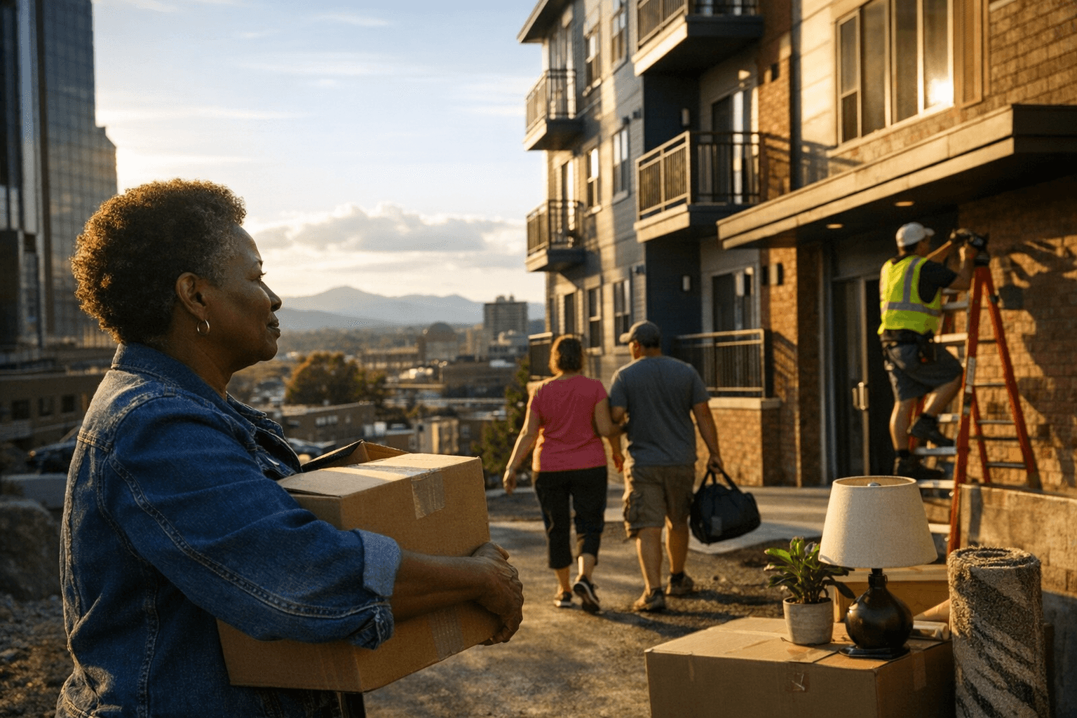 Asheville's Lady Gloria Ridge Affordable Housing Complex Nears Opening Downtown