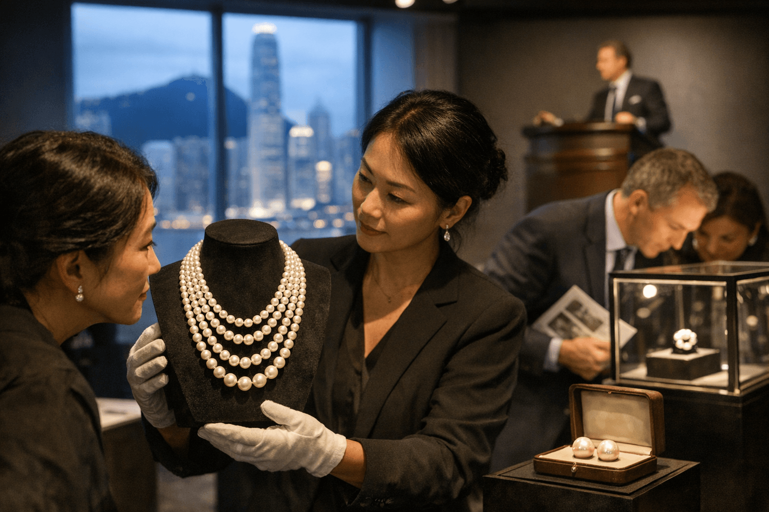 Christie's Marks 40 Years in Hong Kong With Rare Pearl Auction