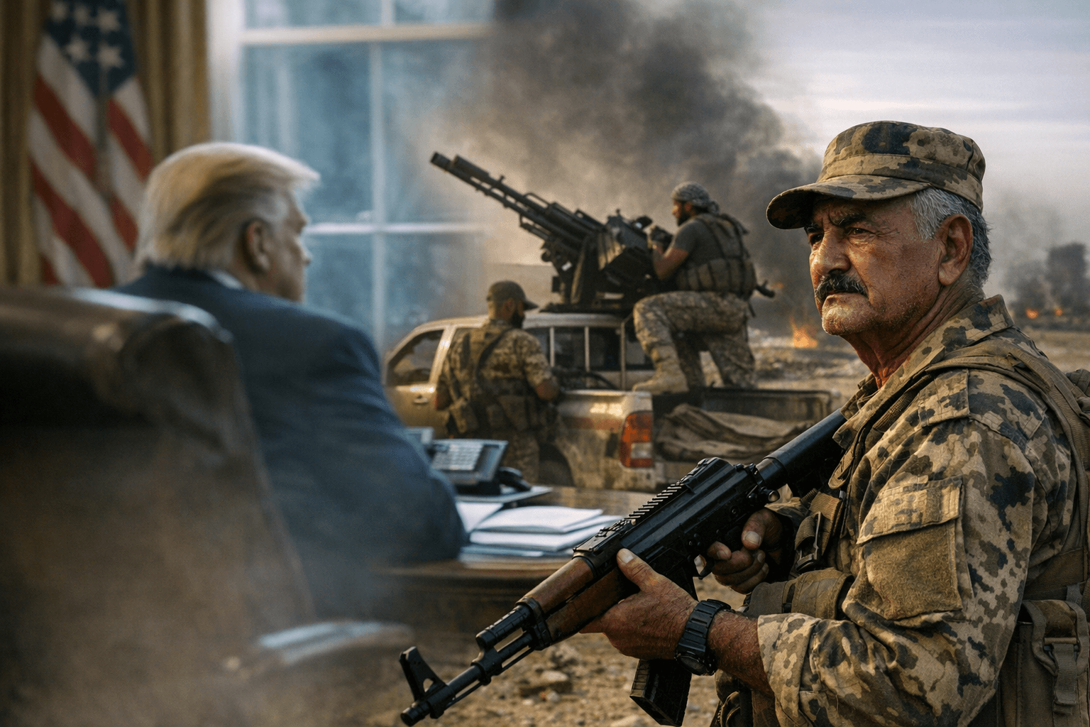 Trump-Linked Lobbying Firm Signed Deal With Accused Libyan Warlord's Forces