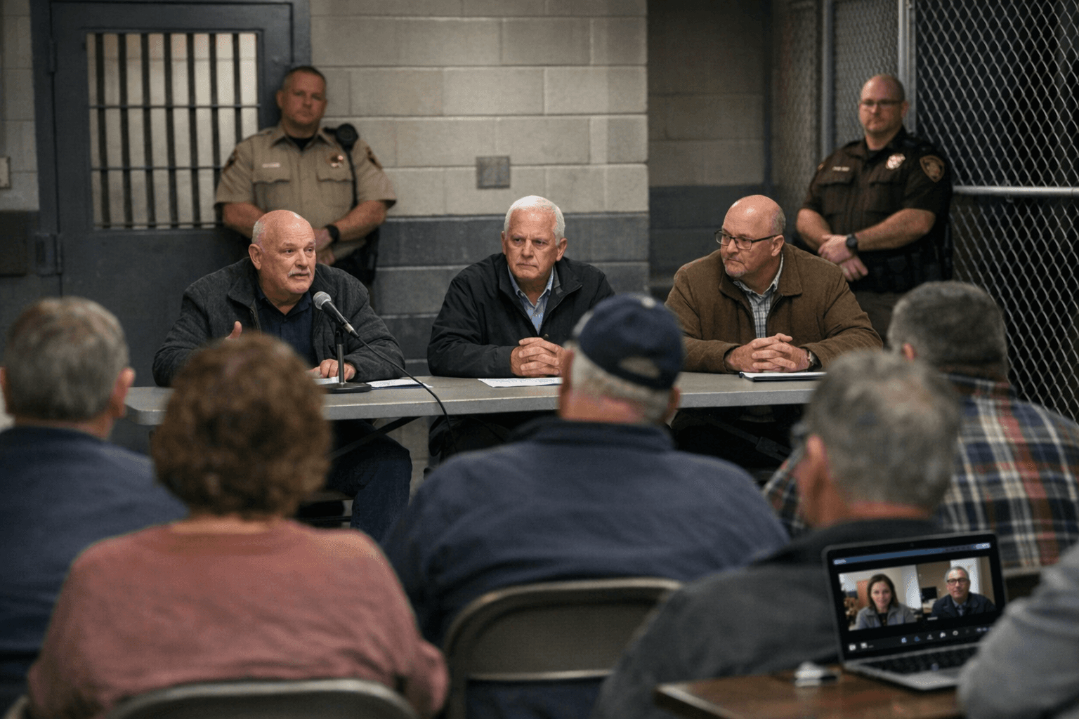 Sullivan County Commissioners Hold Public Session at Community Corrections Center
