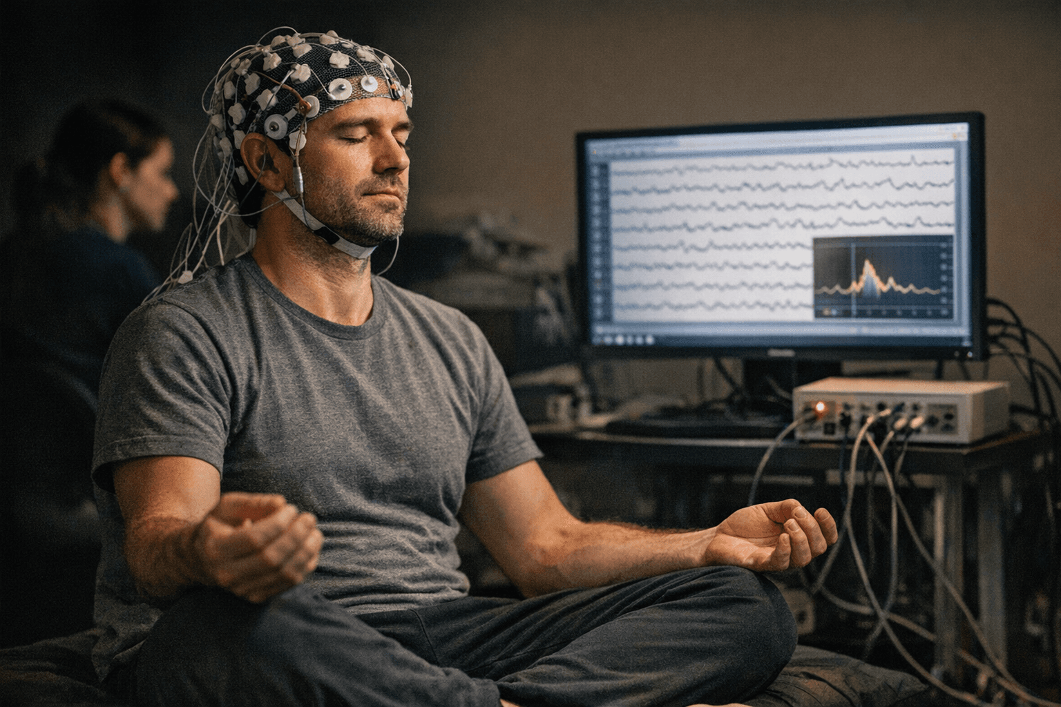 Study Finds Peak Brainwave Changes Occur at 7 Minutes of Meditation