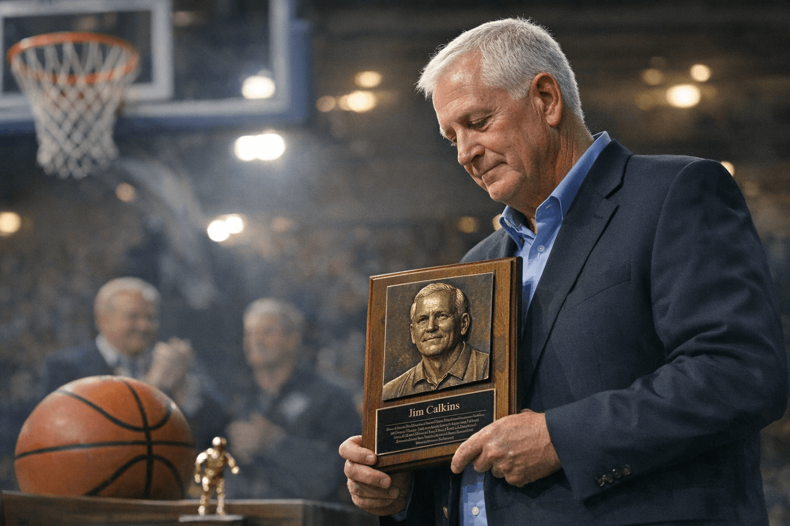 Newell-Fonda Legend Jim Calkins Inducted Into IHSAA Basketball Hall of Fame