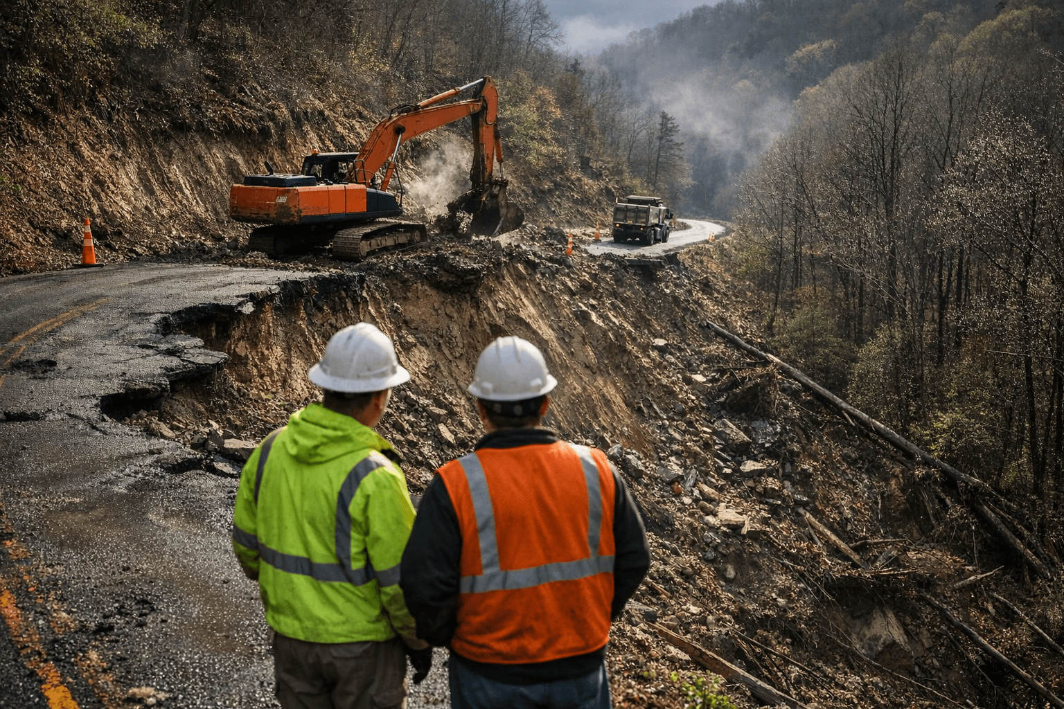 Kentucky Transportation Cabinet Awards $31,800 to Owsley County for Wolf Creek Slide Repairs
