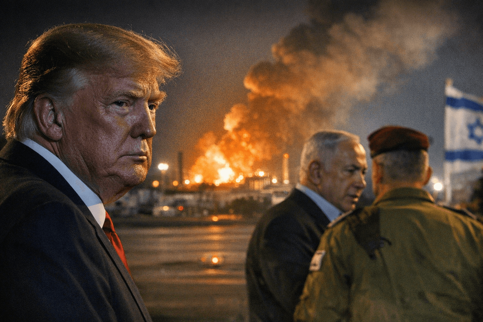 Trump Said He "Knew Nothing" About the Strike That Split Two Allies