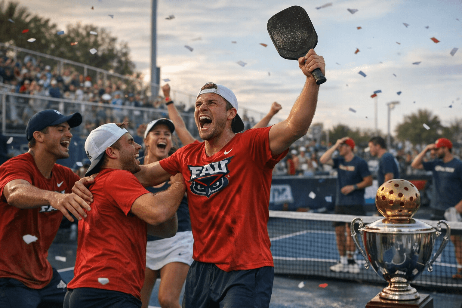Florida Atlantic Owls Win 2026 U.S. Collegiate Pickleball Championship Over Utah Tech