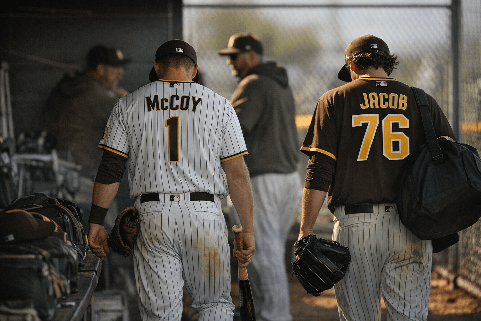 Padres Option McCoy, Jacob to Triple-A El Paso in Spring Cuts