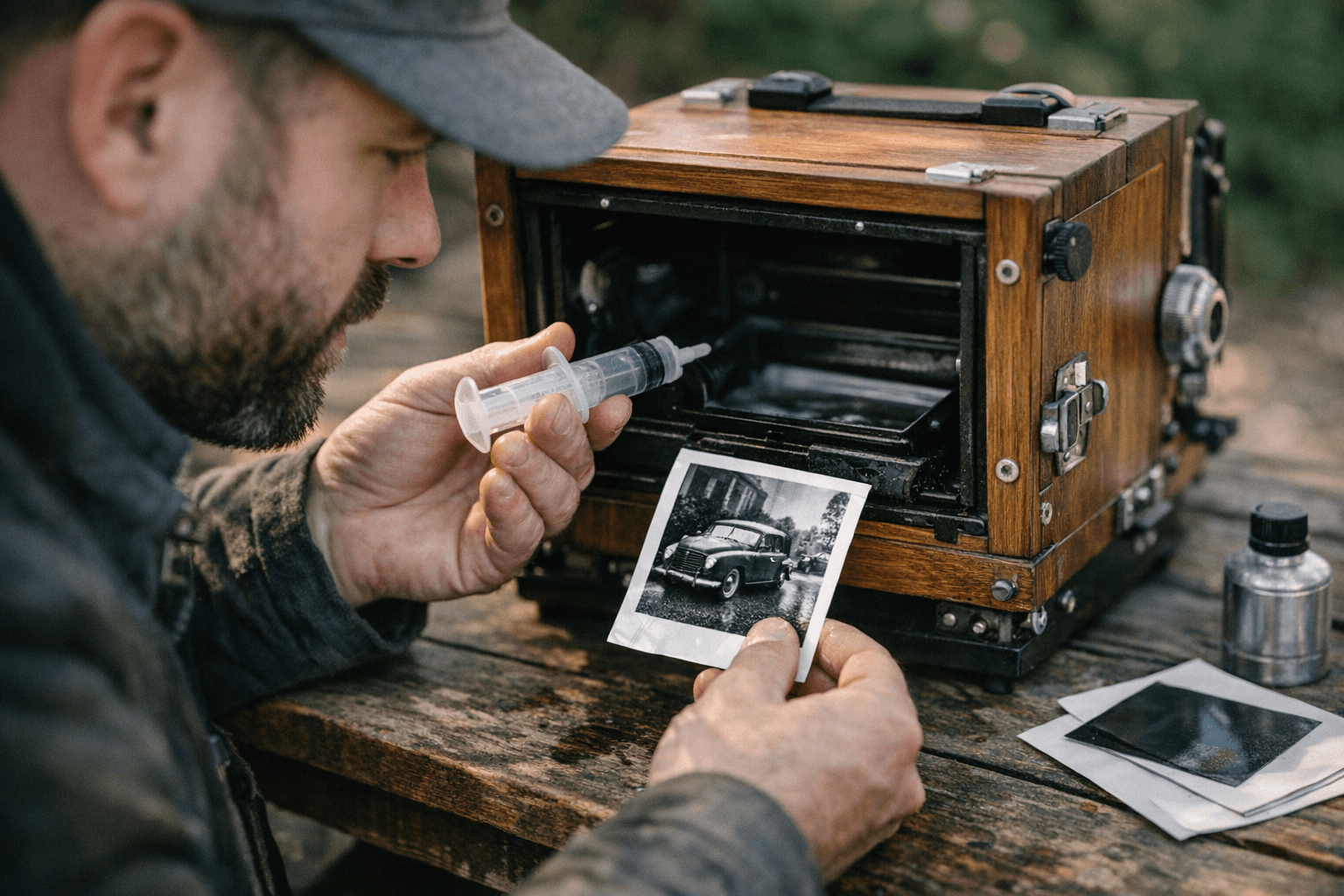 Alfie Boxx Camera Develops Photos Inside the Device, No Darkroom Needed
