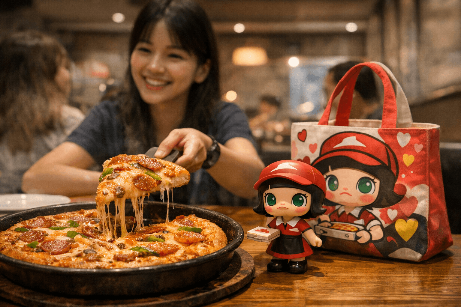 Pizza Hut Philippines Pairs Large Pan Pizza With Exclusive POP MART Molly Bundle