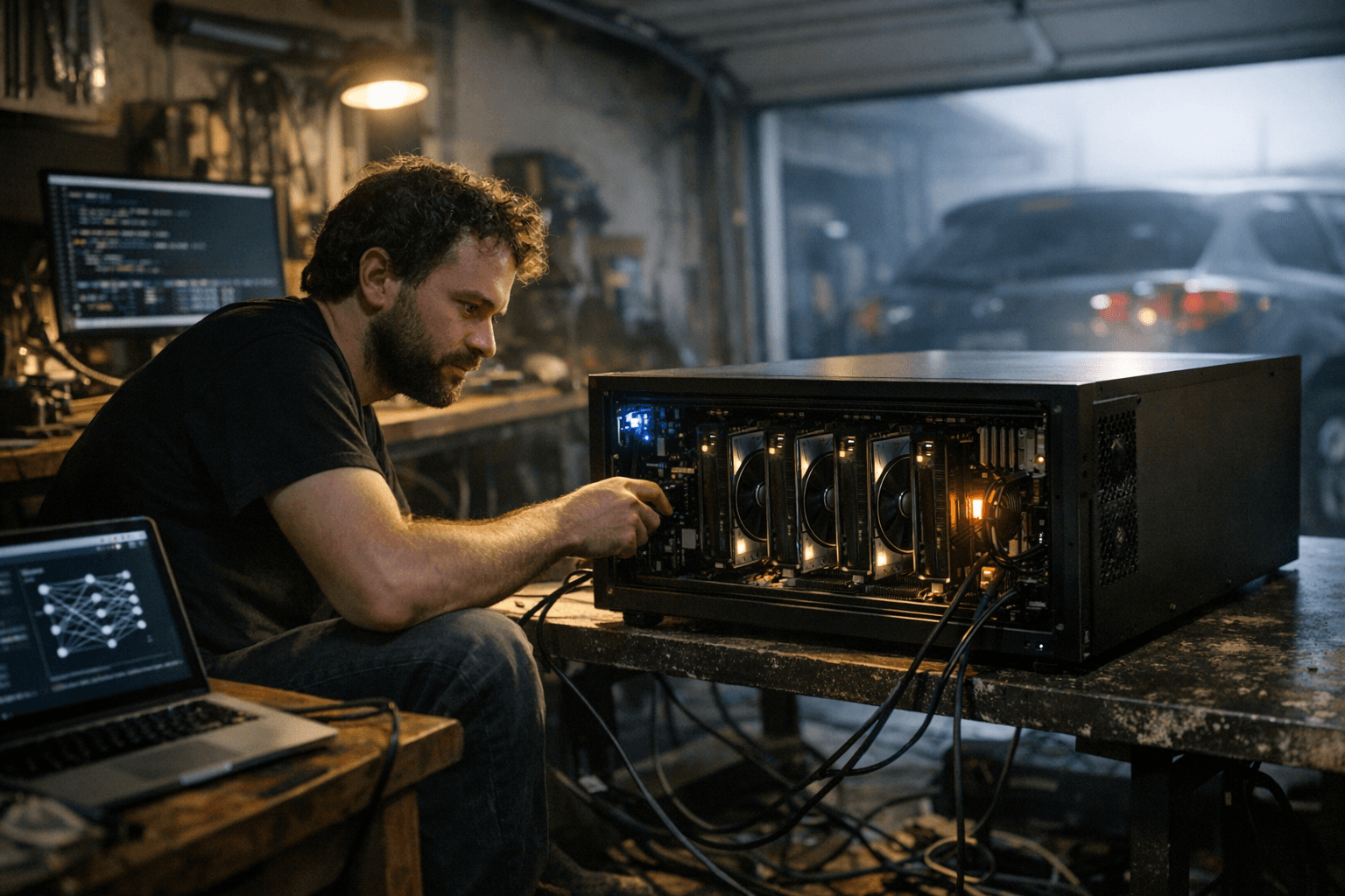George Hotz's Tiny Corp Brought High-End AI Hardware to Your Garage