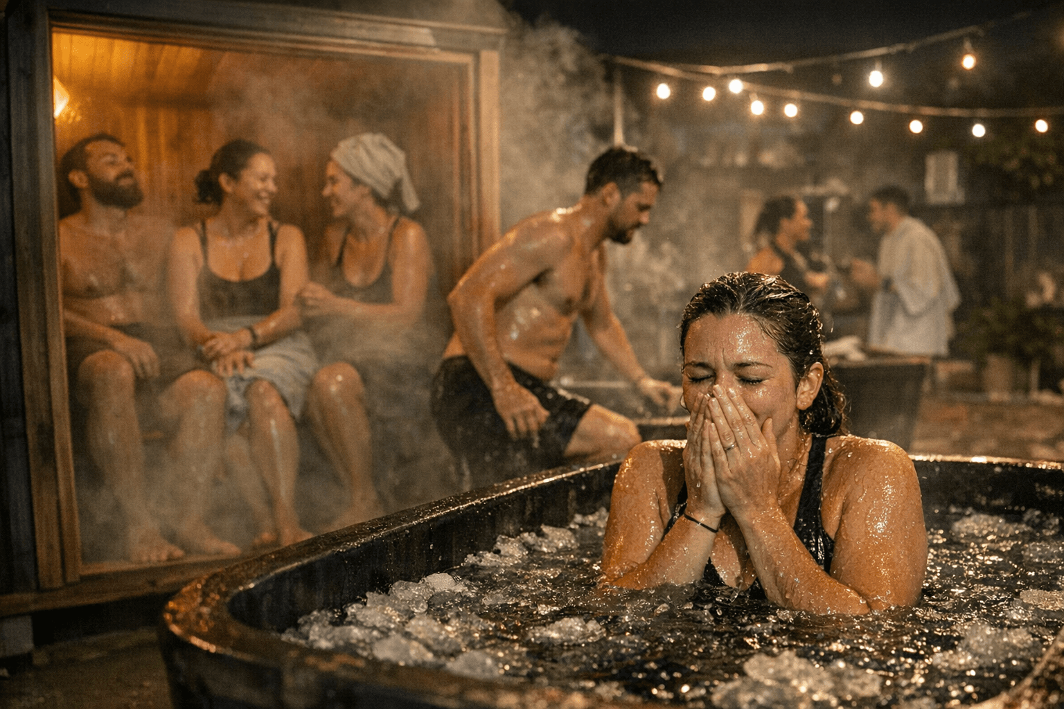 Tampa's Revivery Hosts Alcohol-Free Sauna and Cold-Plunge Party Night