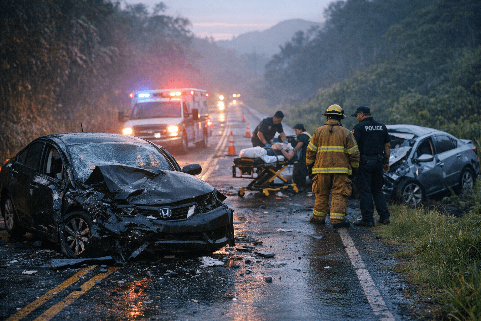 Fatal Two-Car Crash on Maluhia Road Kills One, Injures One