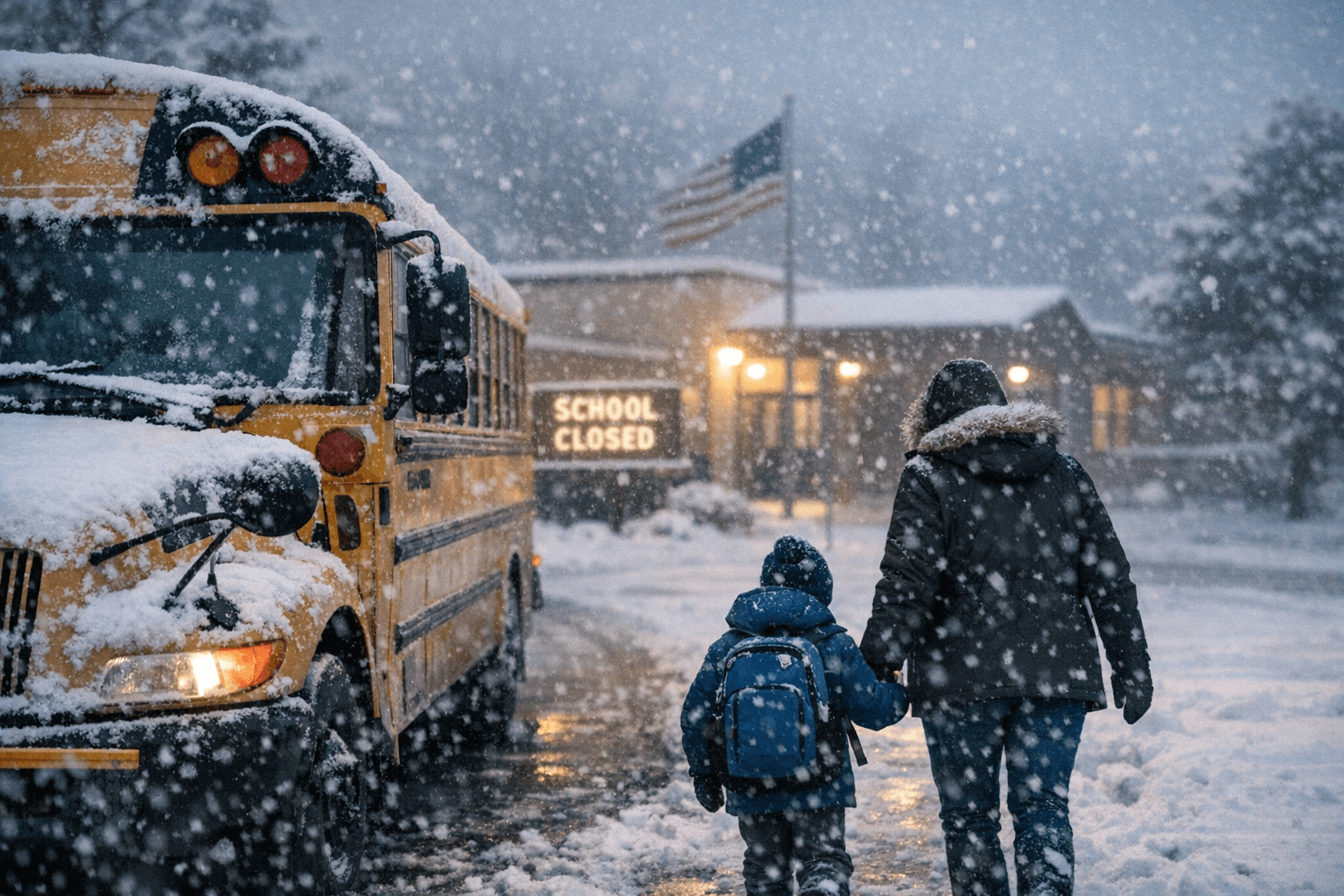 Morgan County Schools Face Delays, Closures Monday Due to Winter Weather