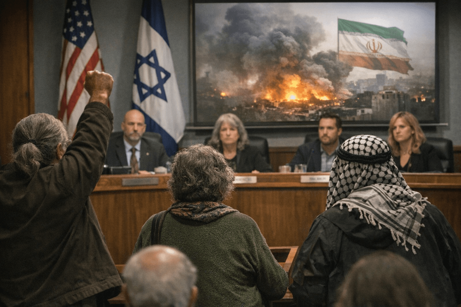 Arcata City Council Unanimously Demands End to U.S.-Israeli War Against Iran