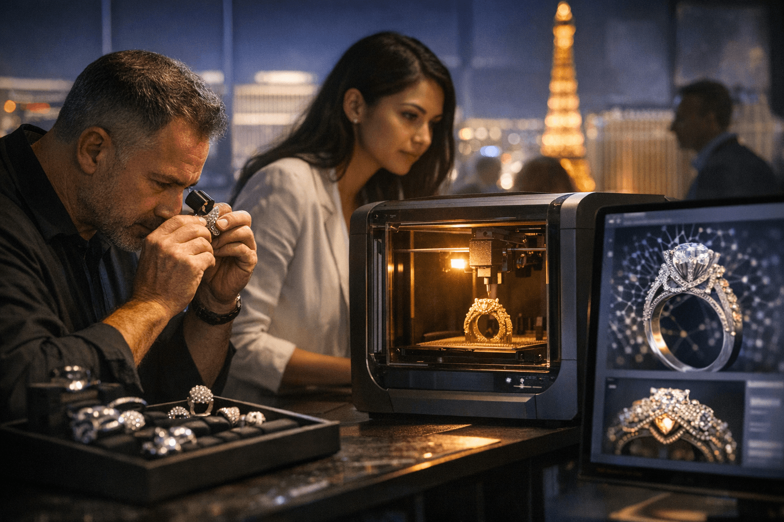 JCK Las Vegas 2026 Spotlights AI, 3D Printing, and the Future of Meaningful Jewelry