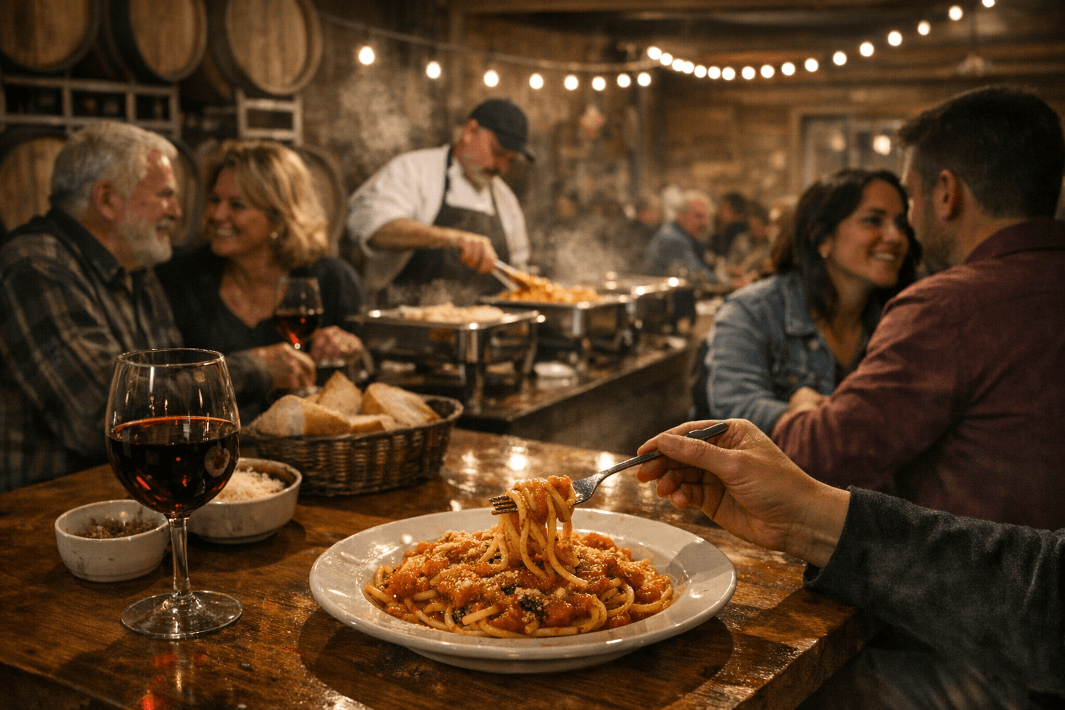 Pellicano's Winery Hosts Pasta Night on March 25 in Hamburg, New York