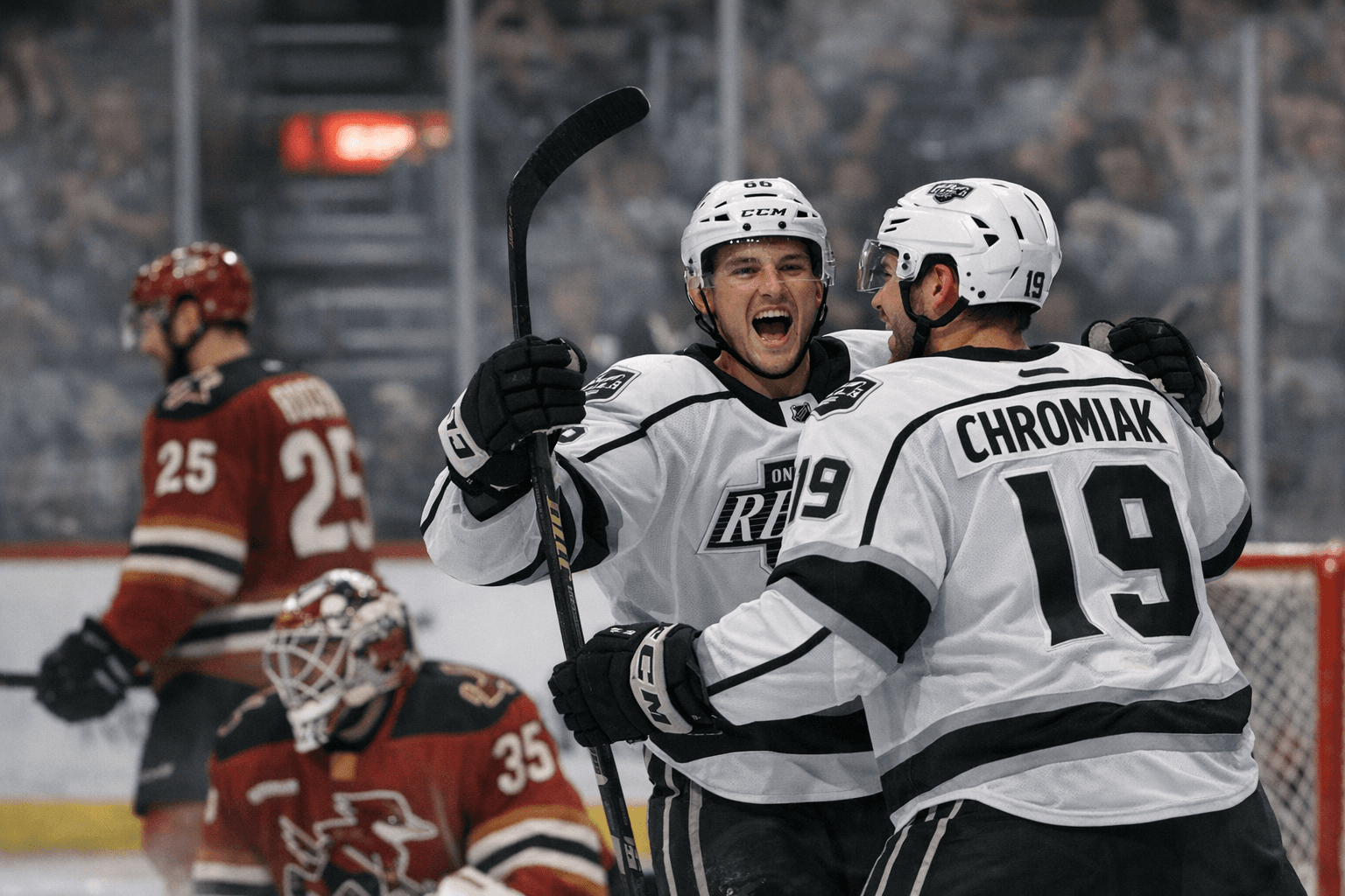 Ontario Reign Reach 40 Wins, Top Tucson Roadrunners 4-1