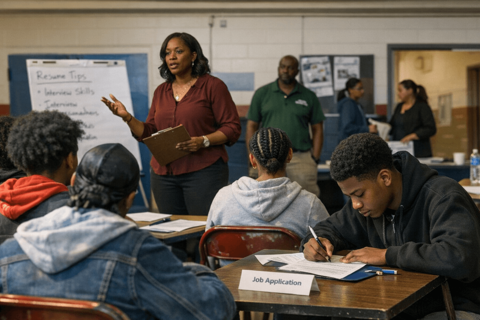 Baltimore City Offers Free Teen Job Readiness Workshop at Greenmount Rec Center