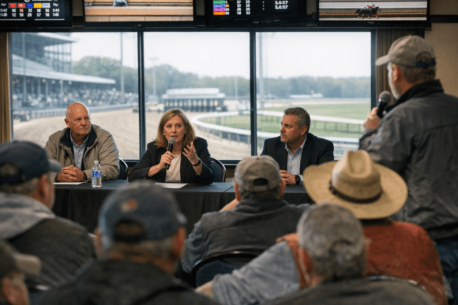 HISA Leadership Heads to Laurel Park for Open Q&A with Maryland Horsemen