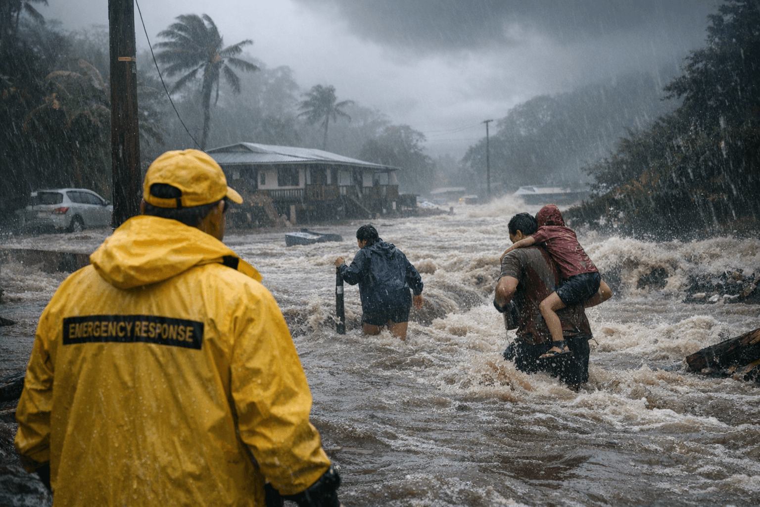 Hawai'i County Mayor Declares Emergency as Second Kona Low Threatens Saturated Island