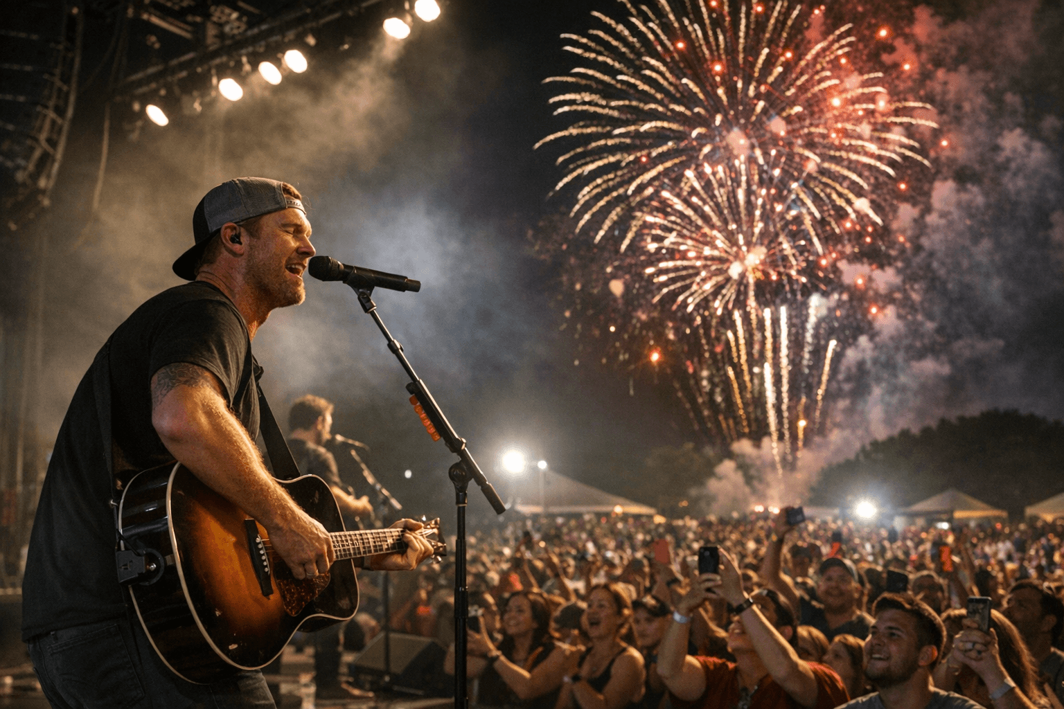 Suffolk County's Free July 4th Weekend Concert Features Brett Young, Fireworks at Bald Hill