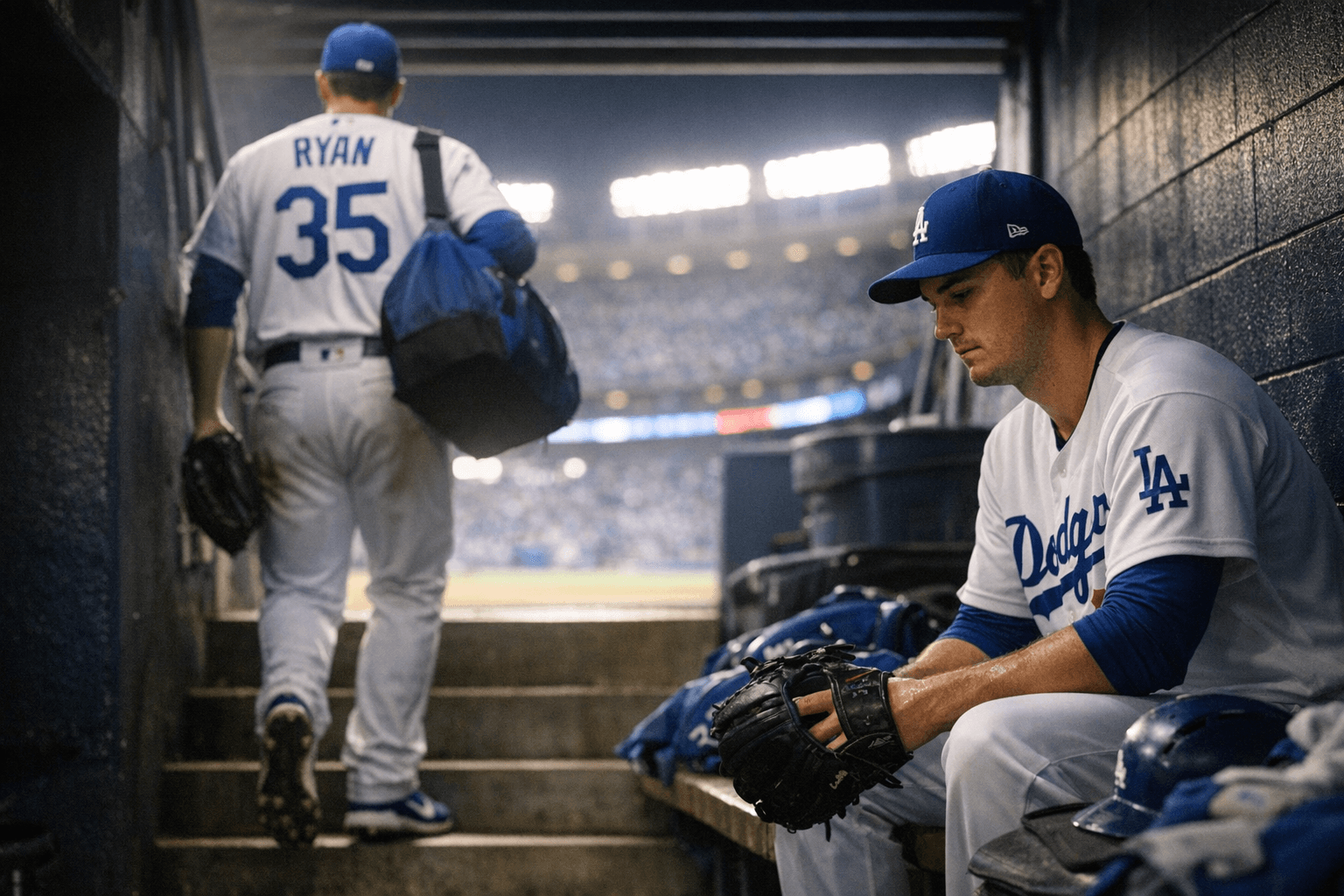 Dodgers Option River Ryan, Kyle Hurt to Triple-A Oklahoma City