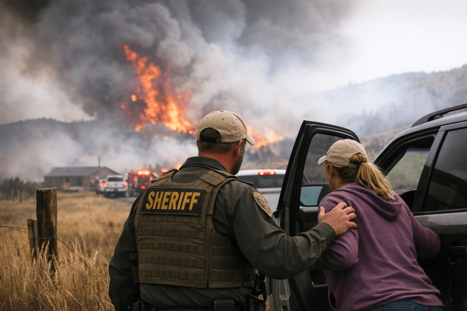 Ordway Fire Burns 185 Acres Northeast of Craig, Evacuations Ordered