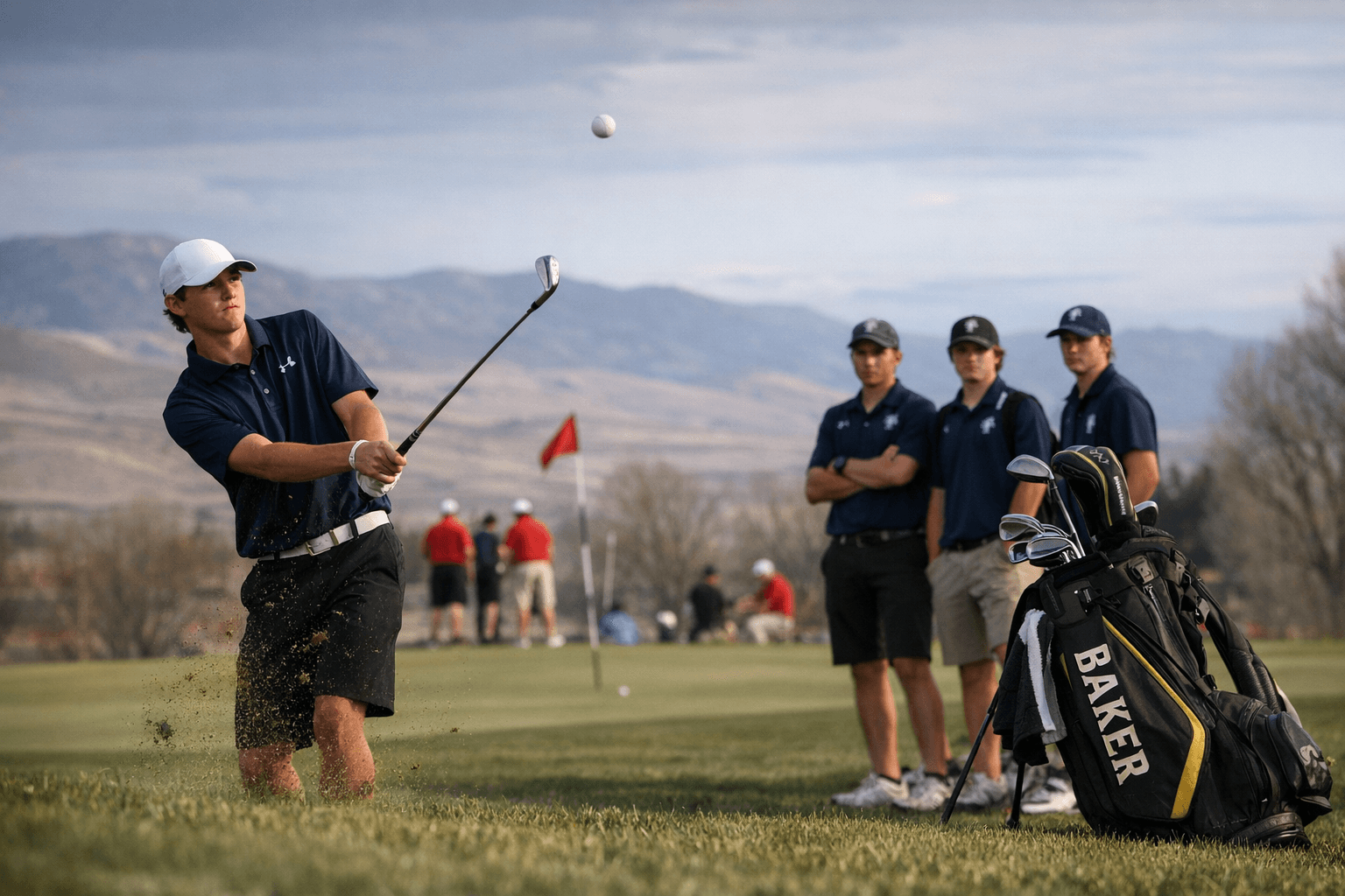 Baker Boys Golf Finishes Fifth at Season-Opening Homedale Tournament