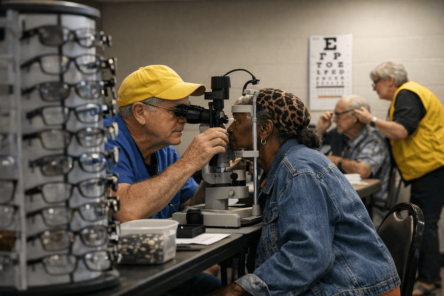 Autaugaville Lions Club Hosts Free Mobile Eye Clinic April 9
