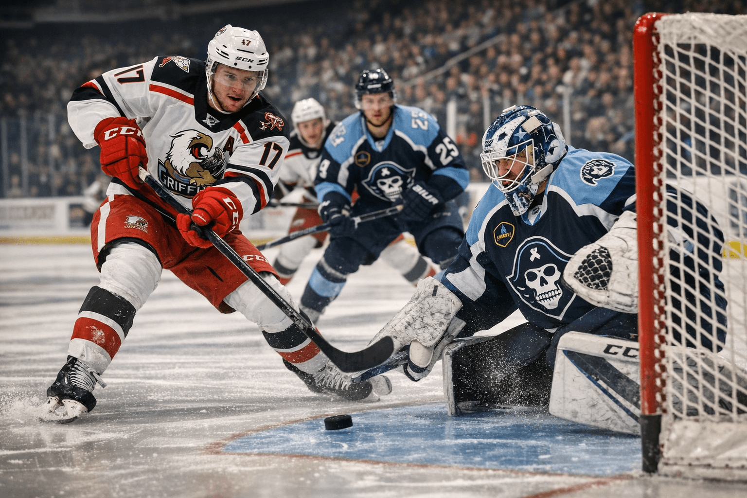 Griffins Carry Elite 44-11-3-1 Record Into Milwaukee Showdown Friday