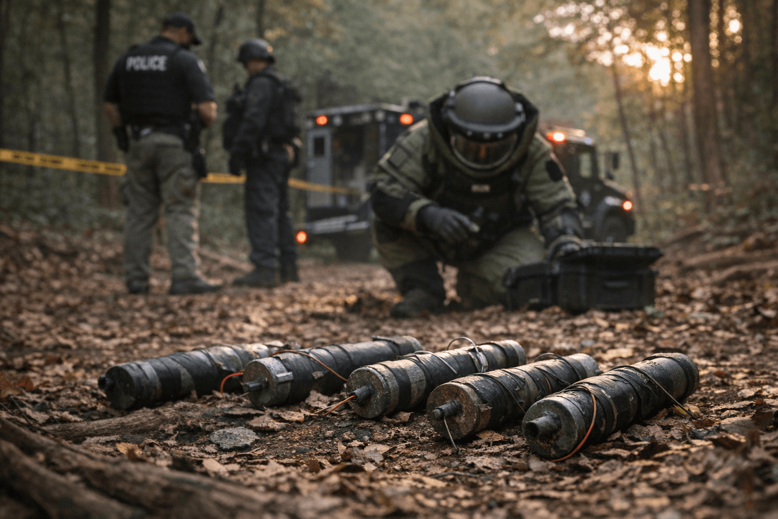 Five Pipe Bomb-Like Devices Found at Fort Washington Park, None Injured