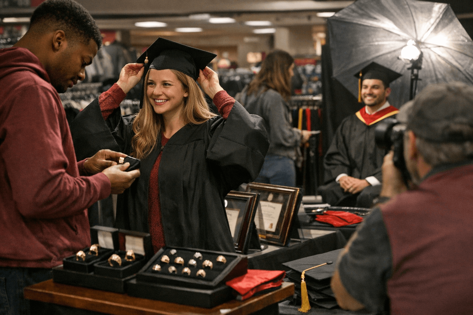 UMD Stores Graduation Fair Offers 20% Off Regalia, Rings, and More
