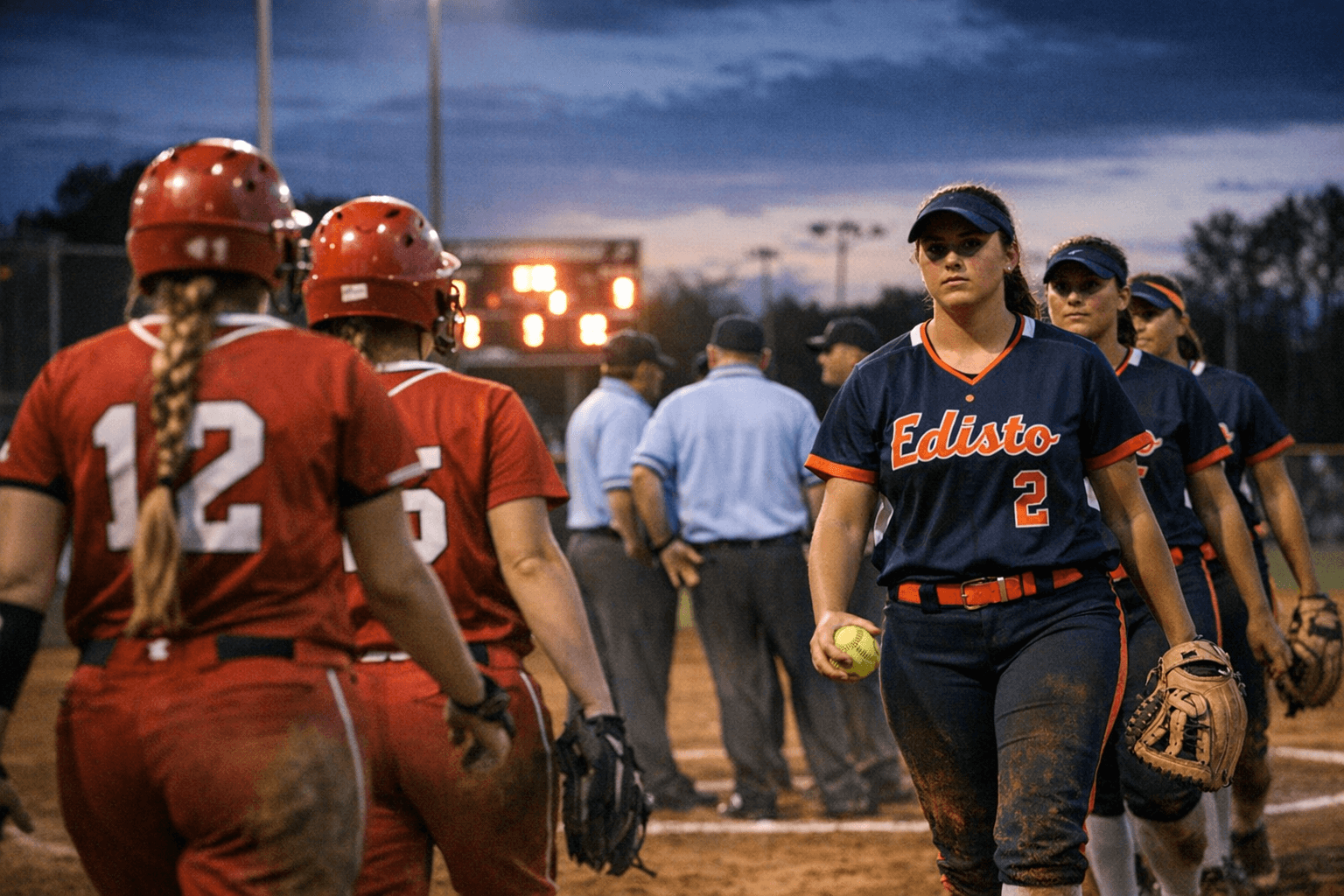 Bamberg-Ehrhardt Red Raiders Travel to Face Edisto Cougars in Softball