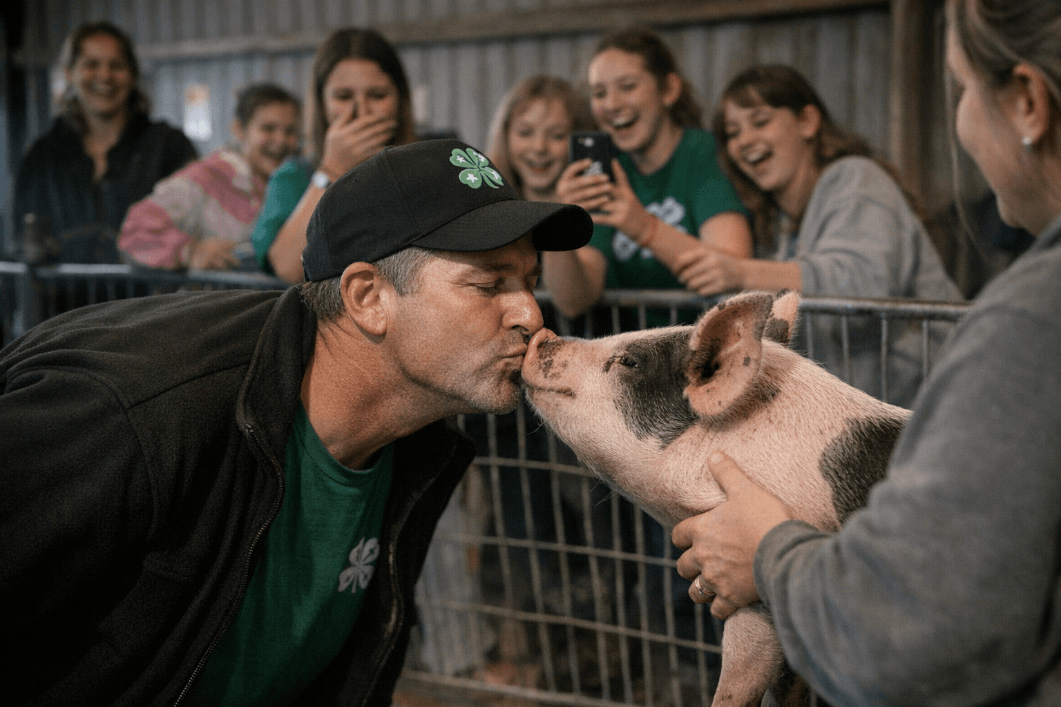 Pahrump 4-H Robotics Coach to Kiss a Pig, Raising Funds for Youth Program