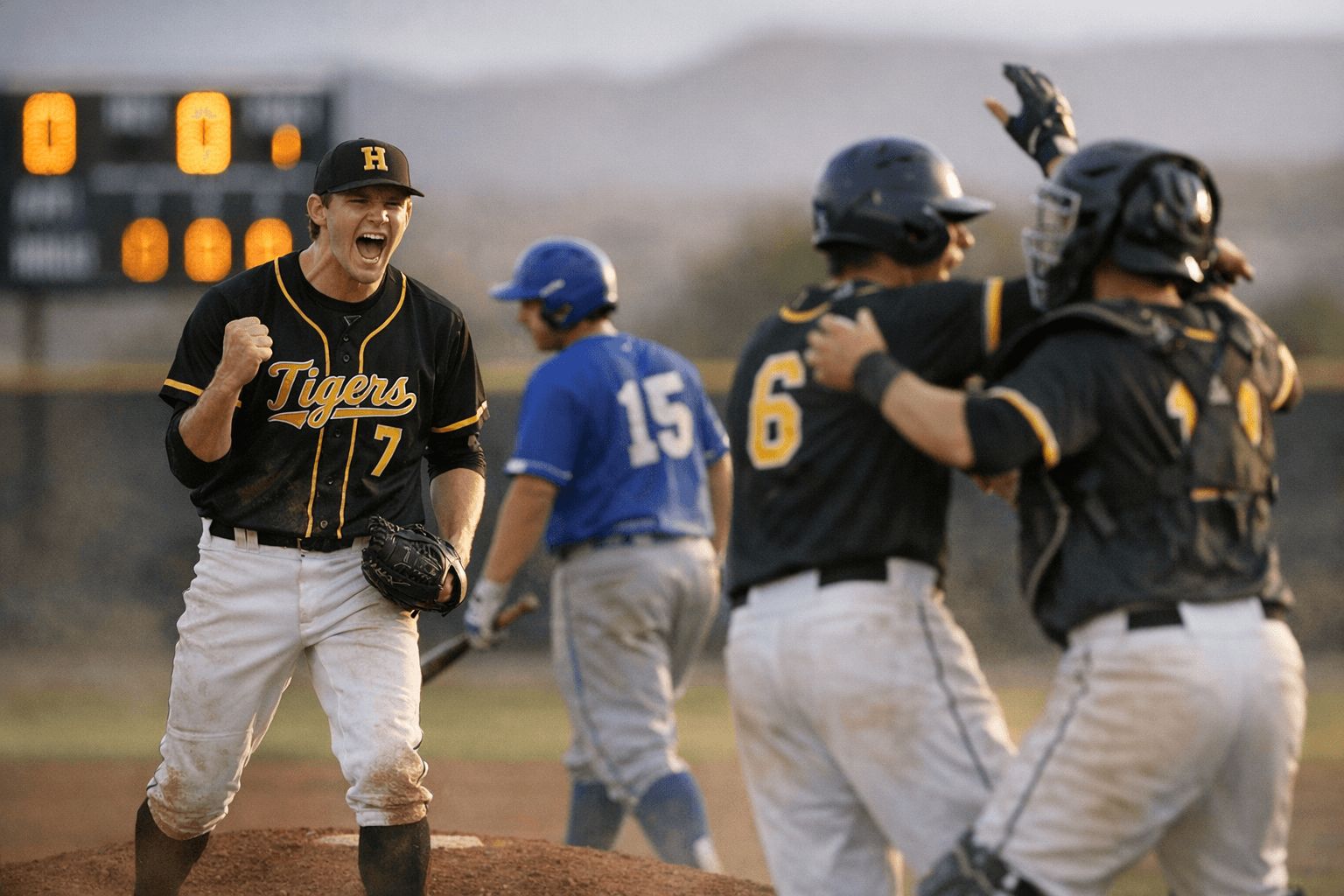 Hot Springs Tigers Shut Out Lordsburg Mavericks 12-0 in Baseball