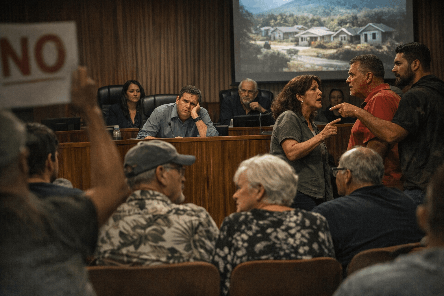 County Council Tables Nonprofit Housing Lease Plan Again After Neighbor Opposition