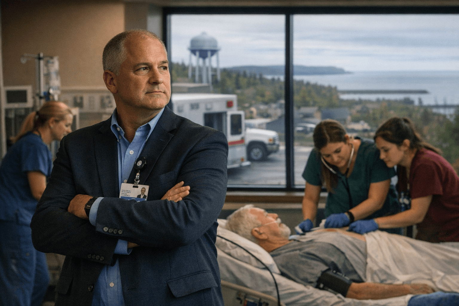 Aspirus Lake View President Tackles Rural Healthcare Challenges in Two Harbors