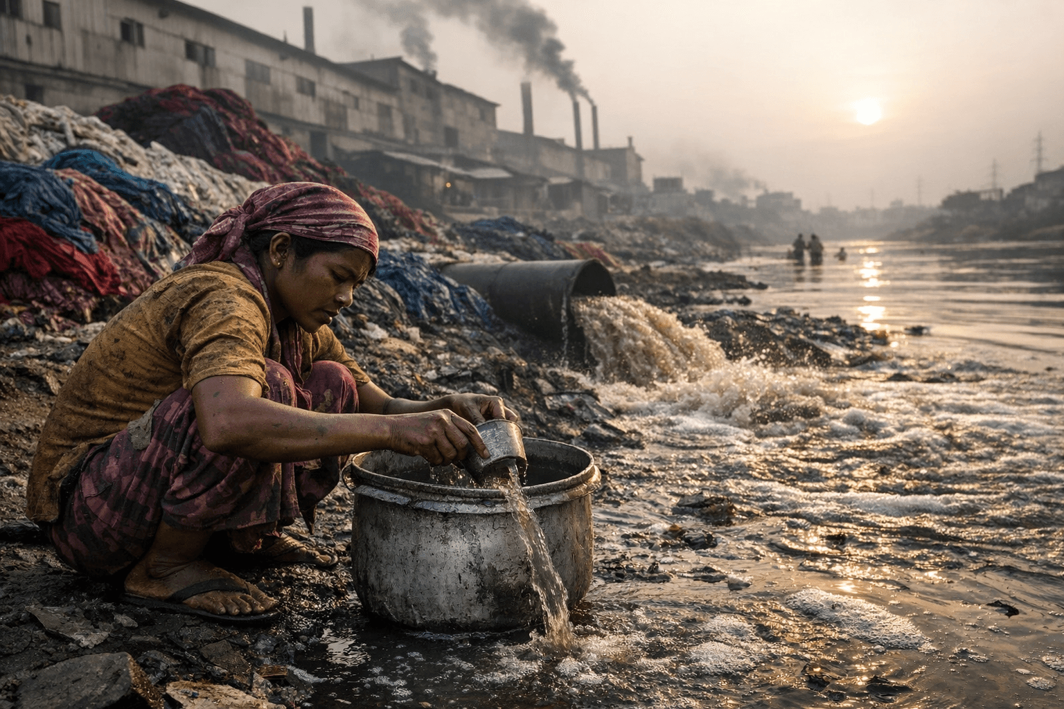 Fashion Industry Faces Urgent Reckoning Over Water Scarcity, Pollution, and Labor