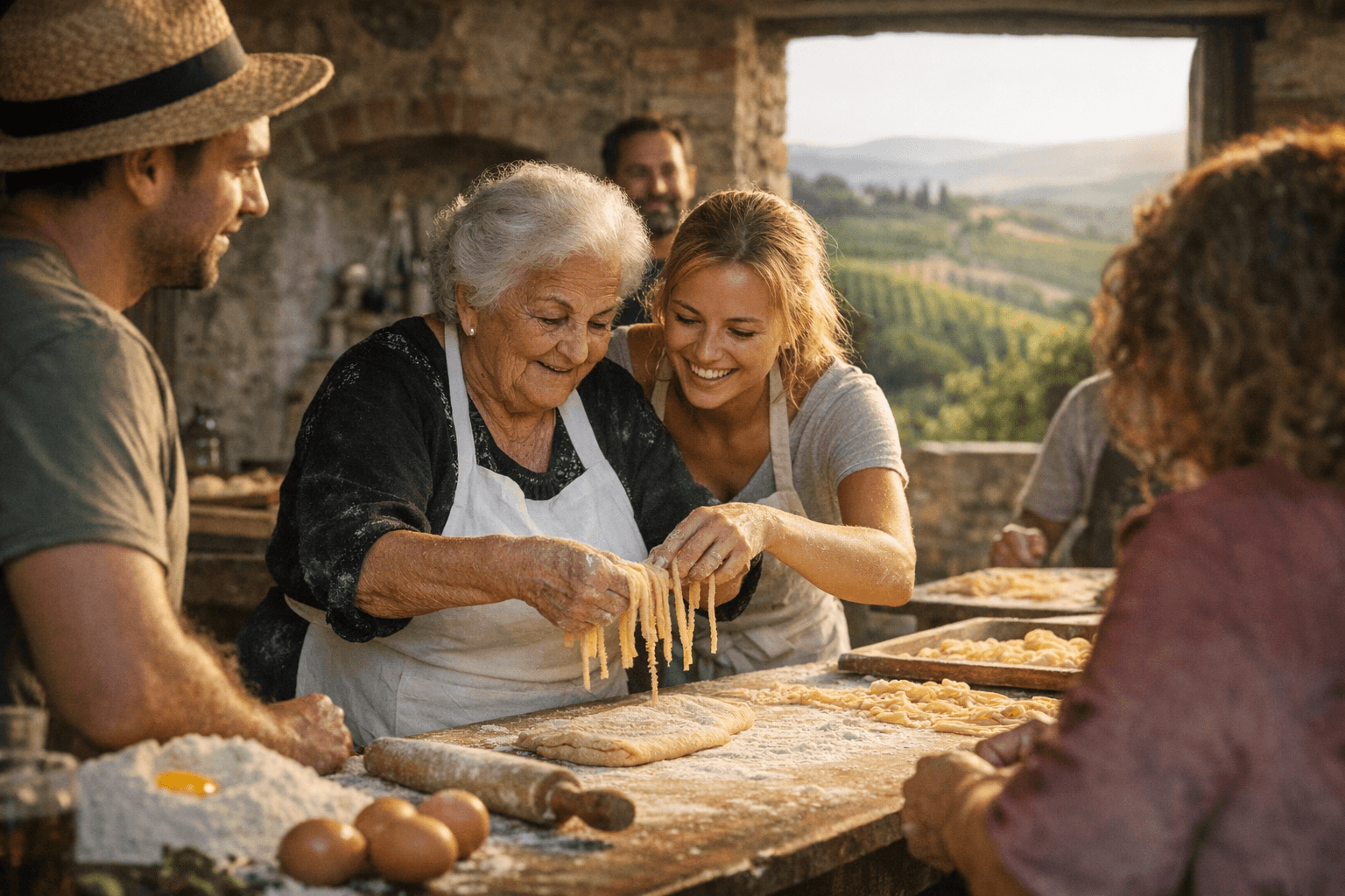 Flash Festival Tuscany Opens Bookings for Pasta-Making with Nonna Workshops