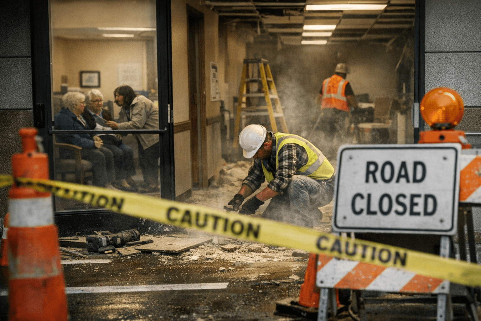Grand Traverse County Aging Office Closes Two Days for Construction Work