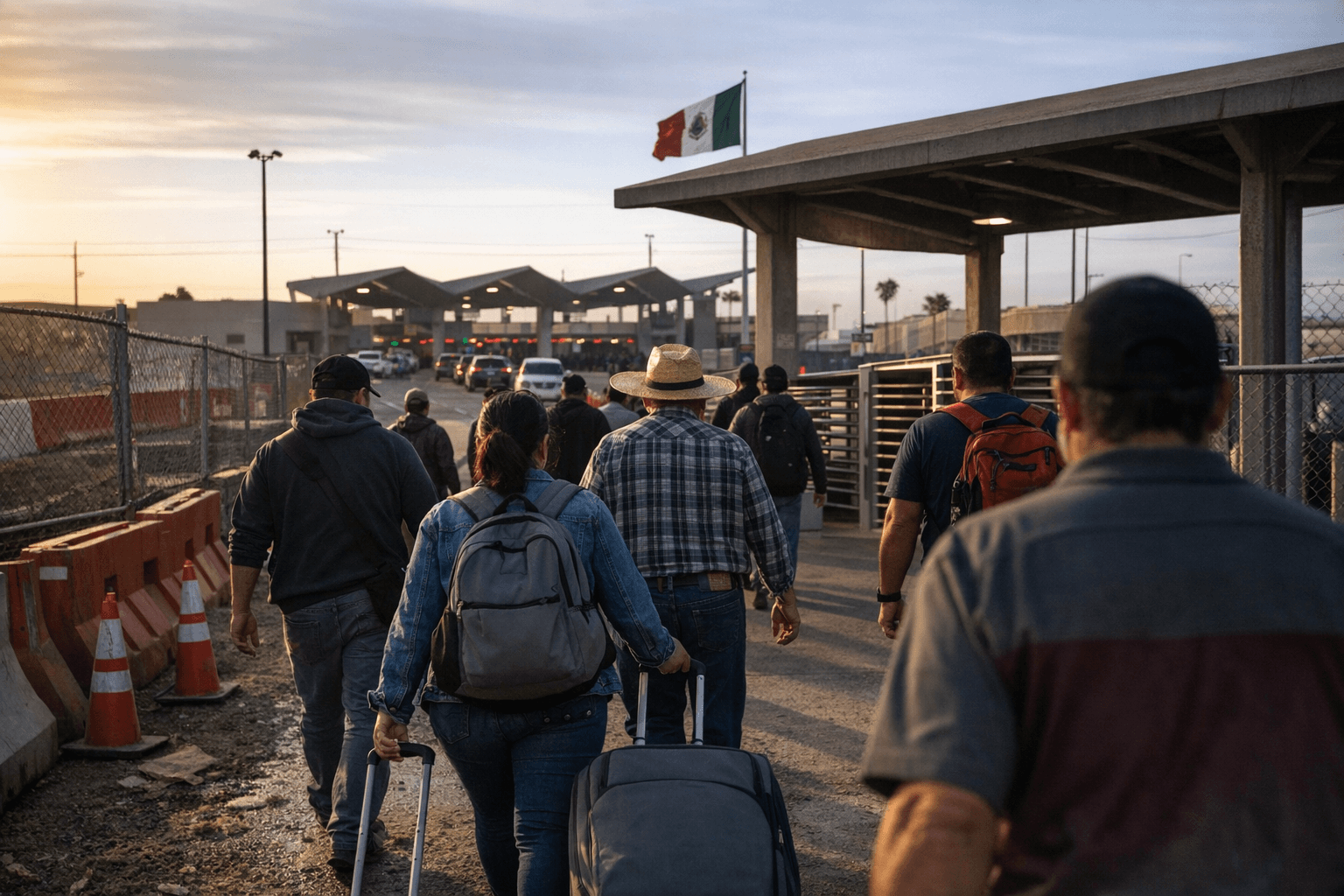 San Luis Port of Entry Southbound Route Changes Begin March 24