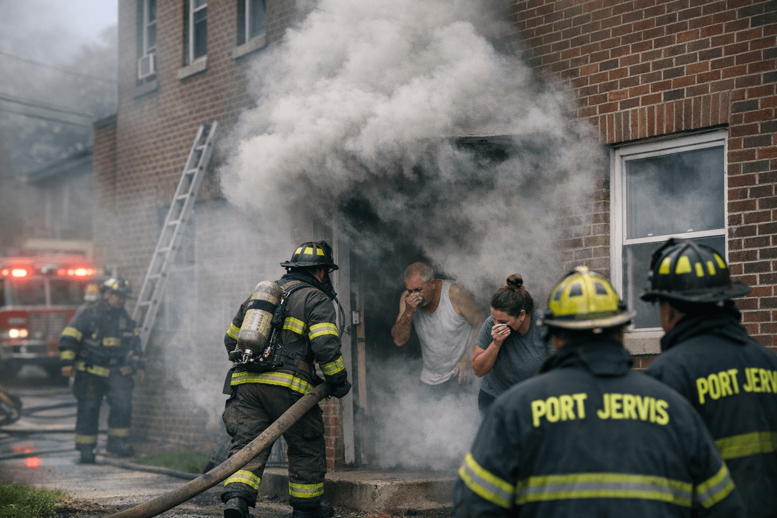 Port Jervis Apartment Building Fills With Smoke After Kitchen Mishap