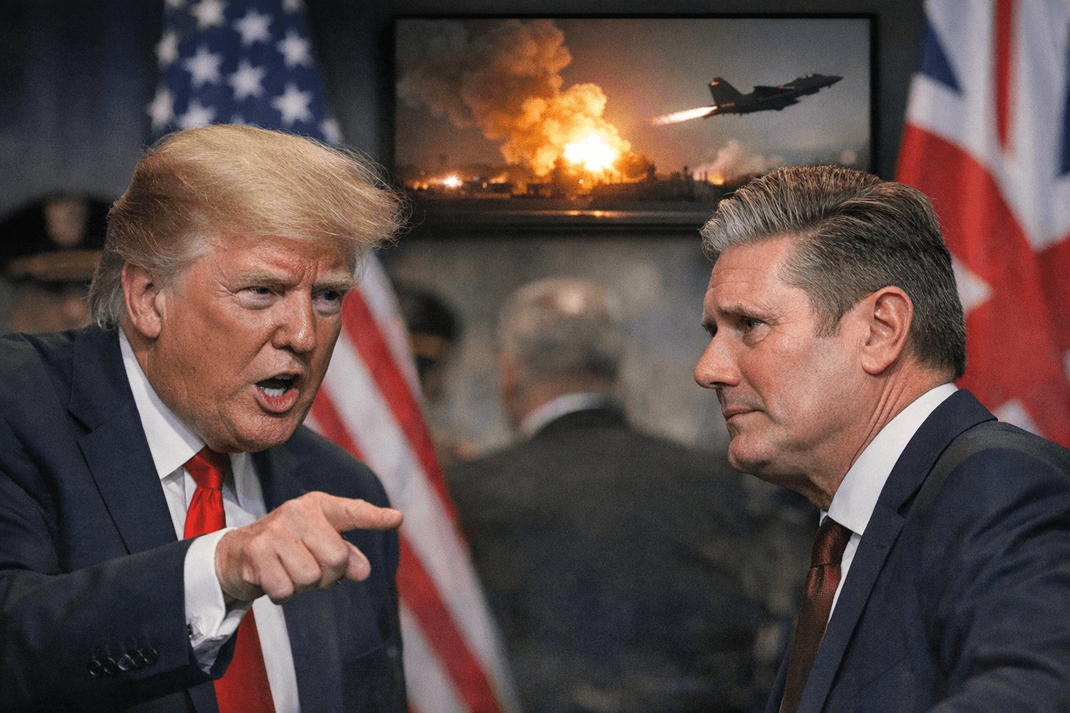 Trump Reportedly Berates Starmer Over Britain's Support for U.S. Iran Strikes