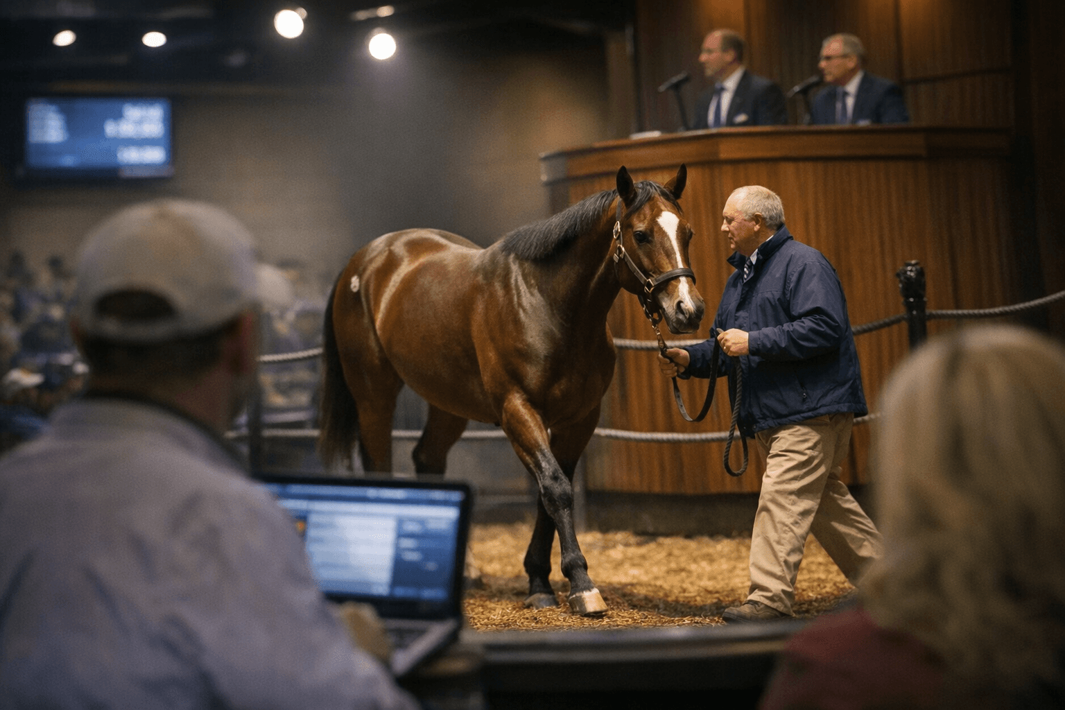 Fasig-Tipton March Digital Sale Gains Englishman Half-Sister Supplemented Late