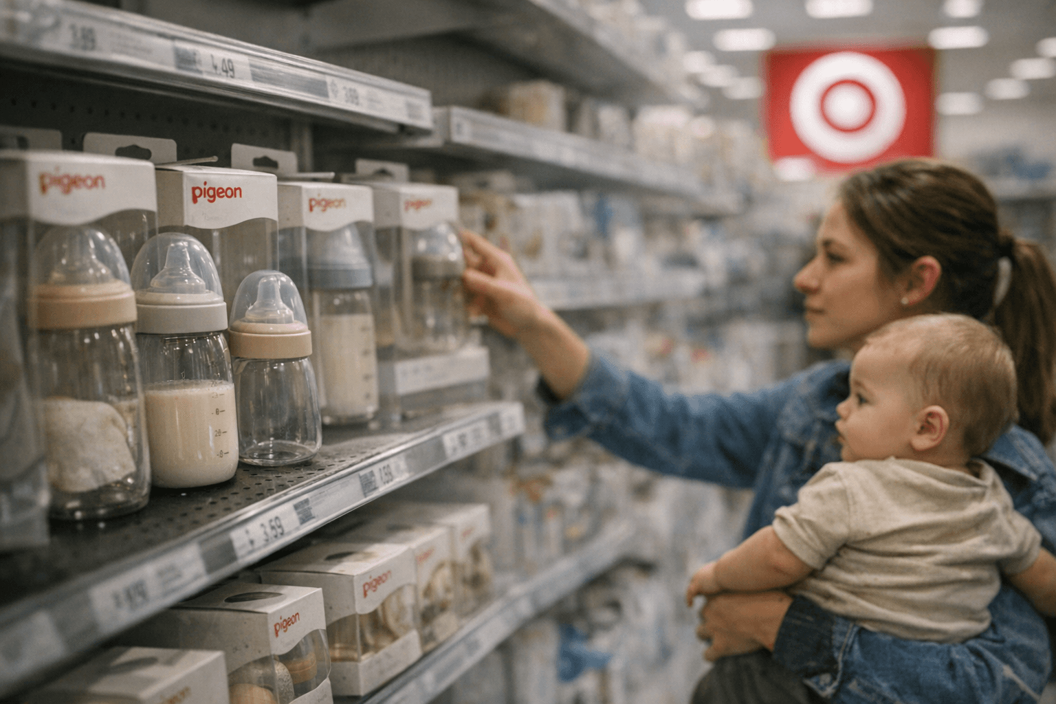 Pigeon Launches Nurture & Nest Baby Bottle Collection at Target Nationwide