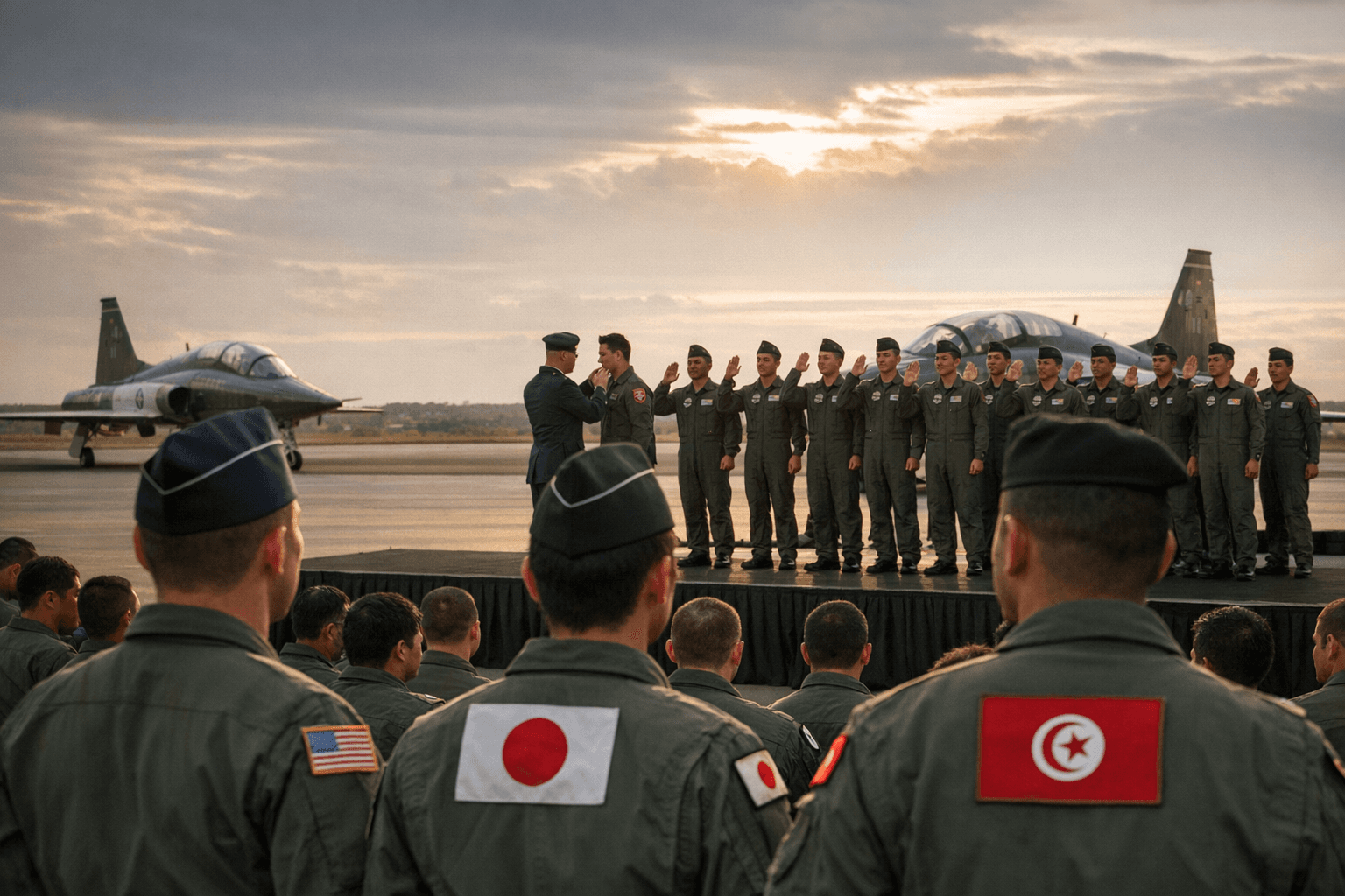 Laughlin Air Force Base Graduates 25 Pilots From International Training Class